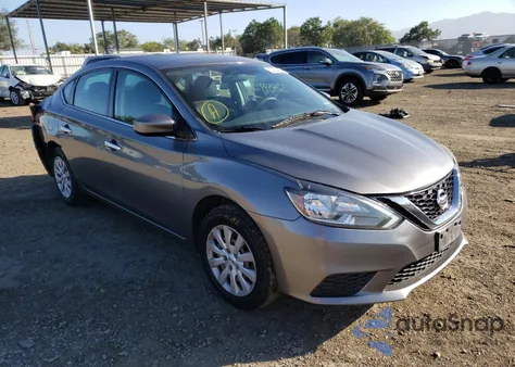 2017 Nissan Sentra S из США, поврежденный, VIN 3N1AB7APXHY290593